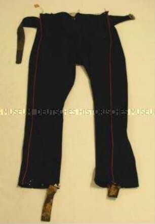 Hose für Offiziere der Infanterie und Artillerie, Preußen