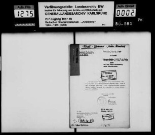 Hecht, Hermann, Generaldirektor Mannheim -Fragment-