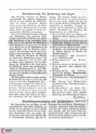 N.F. 3.1923 S.28: Werkunterricht : die Forderung des Tages