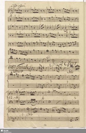 1787. Finale: Fra quest'ombre e queste piante / Fabrizi, V.