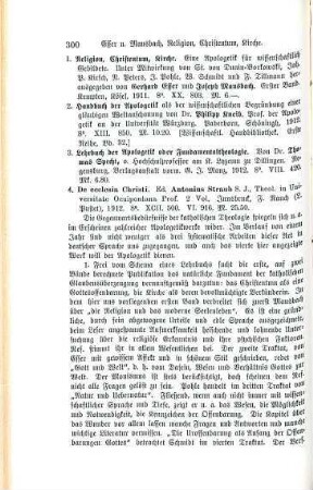 300-303 [Rezension] Esser, Gerhard, Religion, Christentum, Kirche, 1. Band