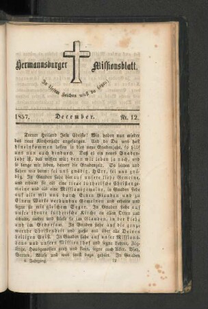 Nr. 12. December. 1857.