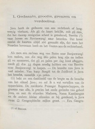 !. Gedaante, grotte, grenzen en verdeeling