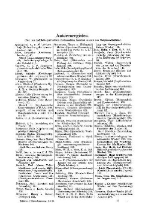 Autorenregister