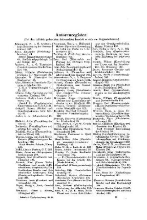 Autorenregister