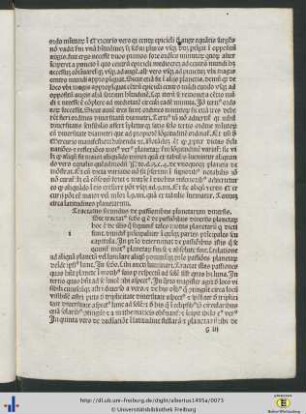 Tractatus secundus de passionibus planetarum diversis