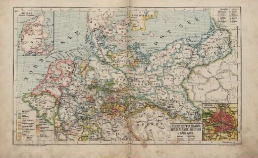 Norddeutschland, Niederlande, Belgien u. Dänemark