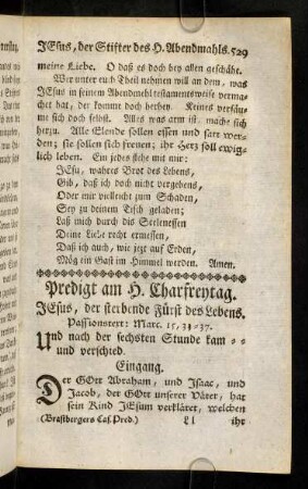 529-533, Text; Eingang; Gebet