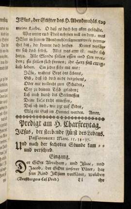 529-533, Text; Eingang; Gebet
