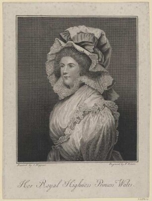 Bildnis der Charlotte Auguste Mathilde, Princess Wales