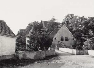 Mutzschen, Schloss, Tor zum Schlosshof