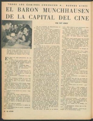 El barón Munchhausen de la capital del cine
