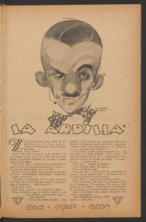 La ardilla : Ilustró Rodolfo Claro