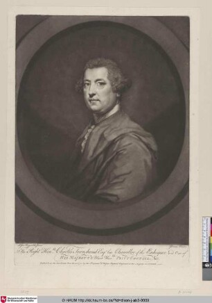 The Right Honble Charles Townshend Esqr. late Chancellor of the Exchequer
