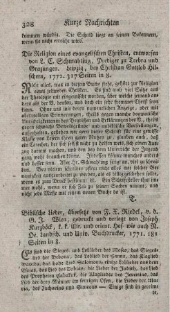Die Religion eines evangelischen Christen.