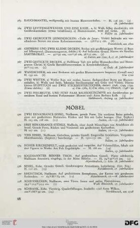 Möbel (Nr. 571-621)