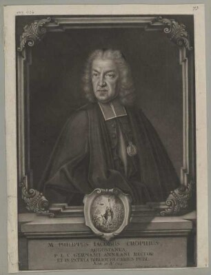 Bildnis des Philippus Iacobus Crophius