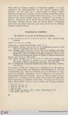 Verzeichnis der Tafelbilder