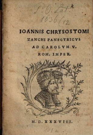 Panegyricus ad Carolum V.