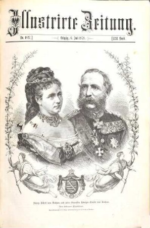 Illustrirte Zeitung : Leipzig, Berlin, Wien, Budapest, New York. 71 = Juli/Dez. 1878