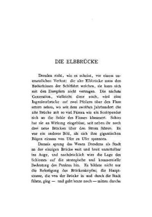 Die Elbbrücke