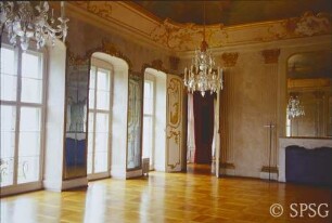 Rheinsberg, Schloss Rheinsberg, Großer Saal (Spiegelsaal), R. 3.