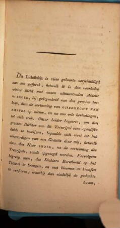 Hulde, toegebragt aan de nagedachtenis van J. van den Vondel
