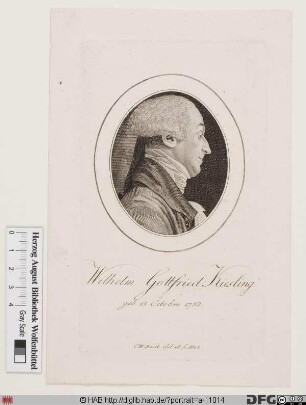 Bildnis Wilhelm Gottfried Kiessling