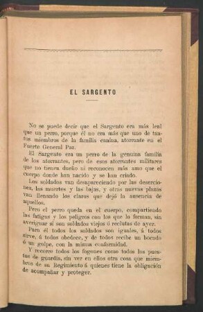 El Sargento