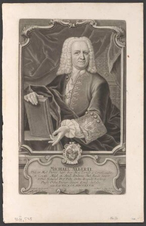 Porträt D. Michael Alberti (1682-1757)