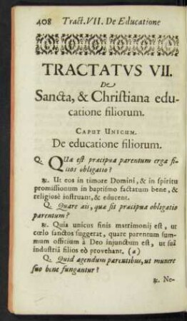 Caput Unicum.