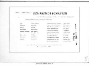 Der fremde Schatten