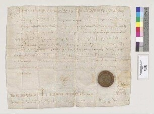 König Otto I. schenkt dem Kloster St. Emmeram Güter zu Premberg im Nordgau, die dem Diotmar gerichtlich entzogen worden waren. S=A