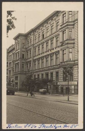 Ansichtskarte Skalitzer Straße 50