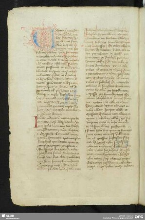 42va-45va: De urina, wohl von Constantinus Africanus