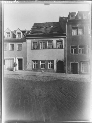 Meißen, Burgstraße 17. Wohnhaus (1773). Straßenfront