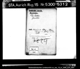 Die Dispensation des Zimmerer- und Maurergesellen Aalderk Janßen Lolling in Pilsum von der Wanderpflicht