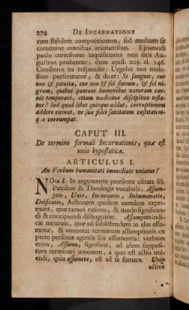 274-309, Caput III