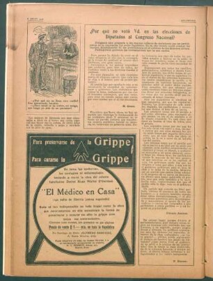 ¿Por qué no votó Vd. en las elecciones de Diputados al Congreso Nacional?