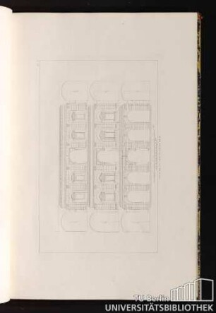 Pl. 5. Coupe De La Cour Du Palais Pitti.