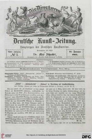 Nr. 3 (18. Januar 1863)