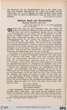 33: Bildende Kunst und Arbeiterschaft : Ketzerische Gedanken eines Laien