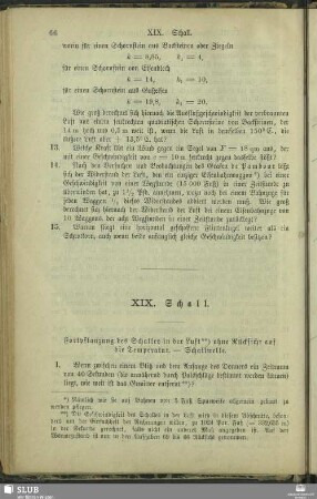 XIX. Schall