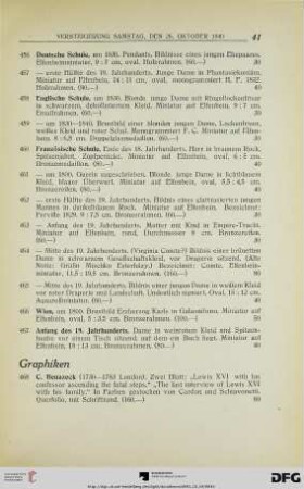 Graphiken (Nr. 468-479)