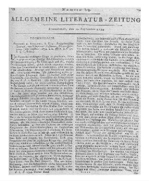 Demme, H. C. G.: Erzählungen. T. 2. Von Carl Stille [d.i. Hermann Christoph Gottfried Demme]. Riga; Leipzig: Hartknoch 1793