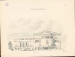 Fest- und Konzerthaus, Krefeld: Rückansicht