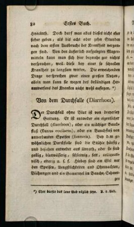 82-94, Von dem Durchfalle (Diarrhoea)