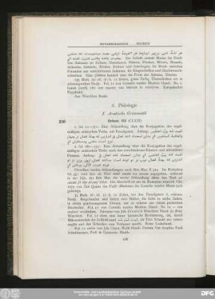 I. Arabische Grammatik