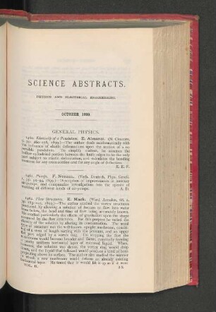General Physics.