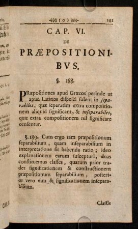 181-264, Caput VI